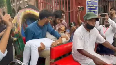 হঠাৎ অসুস্থ হয়ে একুশে হলের এজিএস প্রার্থী হাসপাতালে ভর্তি